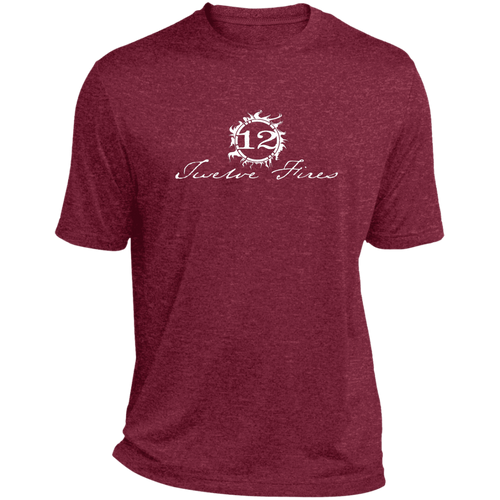 12 FIRES Heather Performance Tee