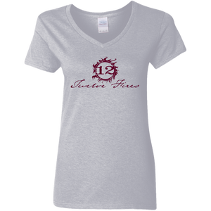 G500VL Ladies' 5.3 oz. V-Neck T-Shirt