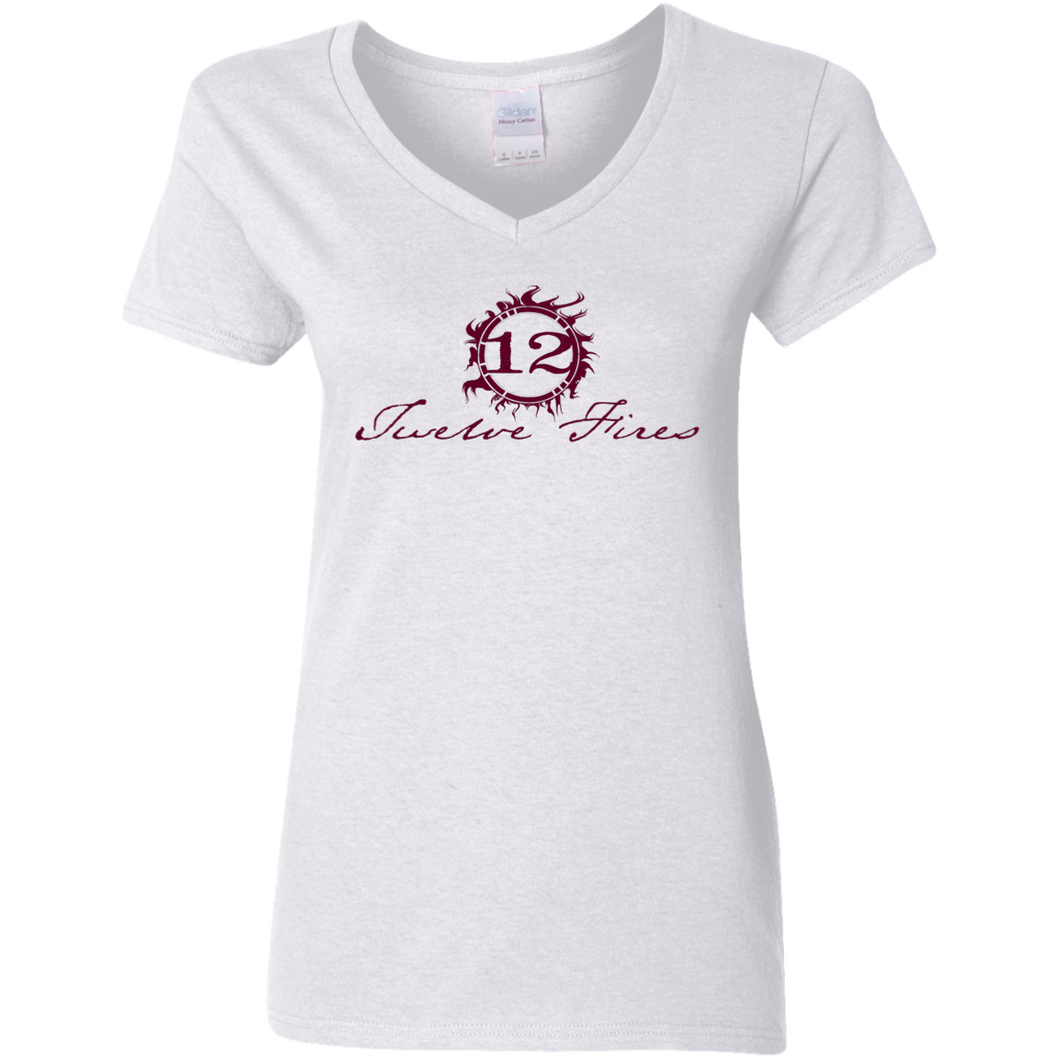 G500VL Ladies' 5.3 oz. V-Neck T-Shirt