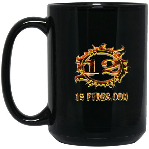 BM15OZ 15 oz. Black Mug