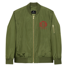 Load image into Gallery viewer, 12 FIRES Premium Bomber Jacket (Red Logo)