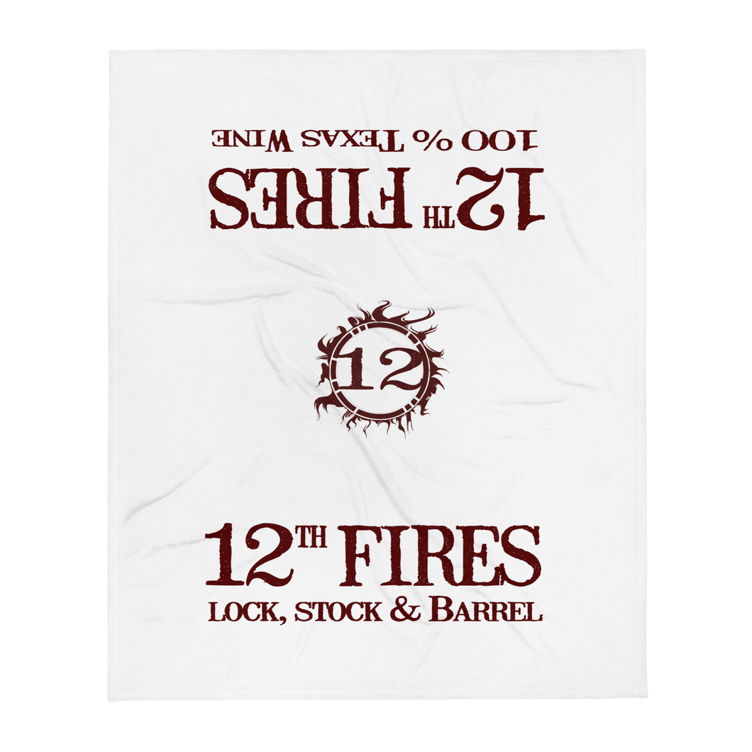 12 FIRES Lock Stock and Barrel Blanket
