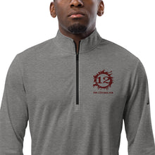Load image into Gallery viewer, Quarter zip pullover (Maroon Logo)