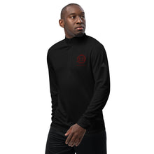Load image into Gallery viewer, Quarter zip pullover (Maroon Logo)