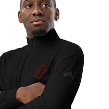 Load image into Gallery viewer, Quarter zip pullover (Maroon Logo)