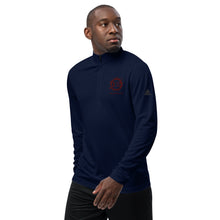 Load image into Gallery viewer, Quarter zip pullover (Maroon Logo)