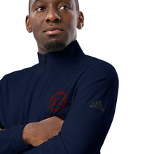 Load image into Gallery viewer, Quarter zip pullover (Maroon Logo)