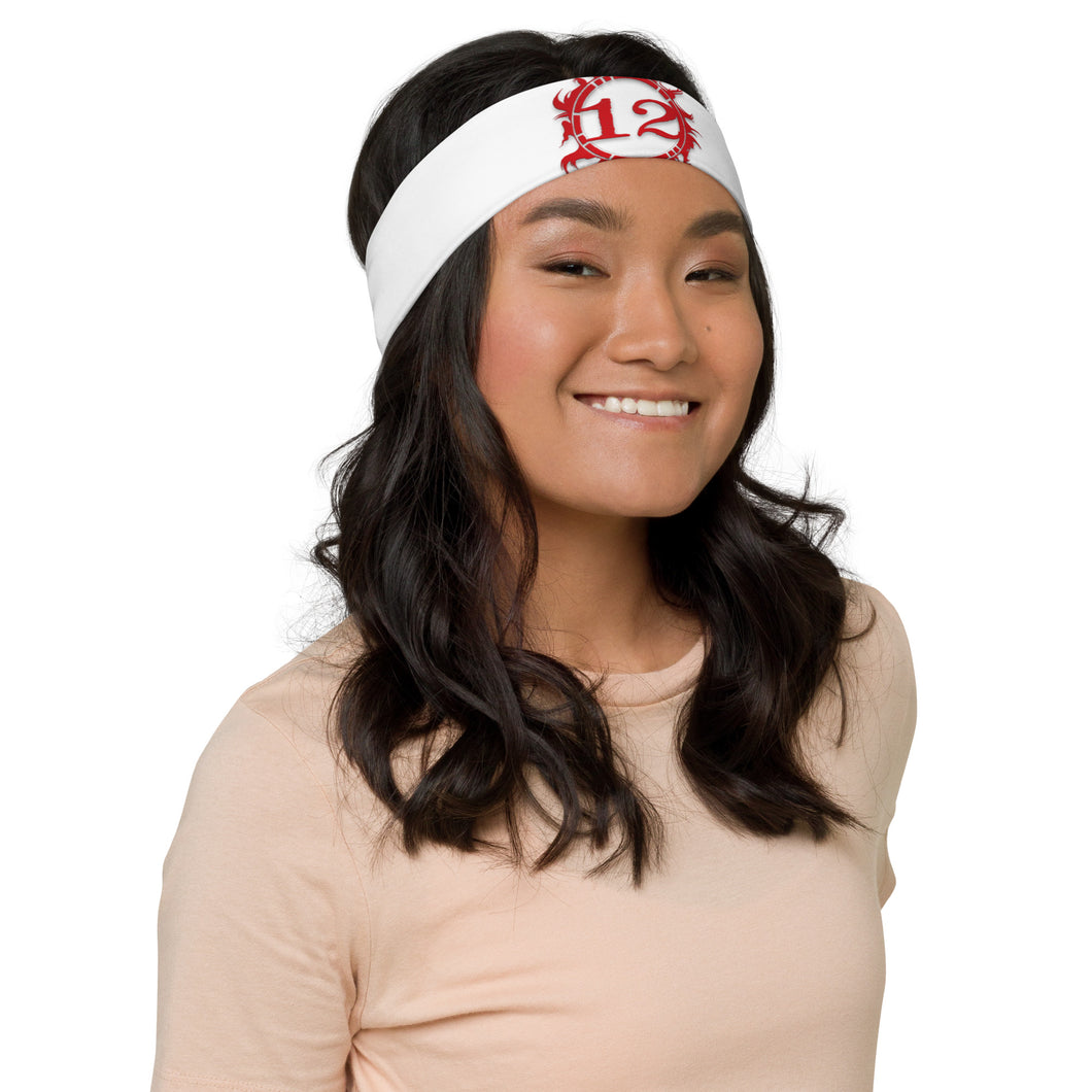 12 FIRES Headband (Red Logo)