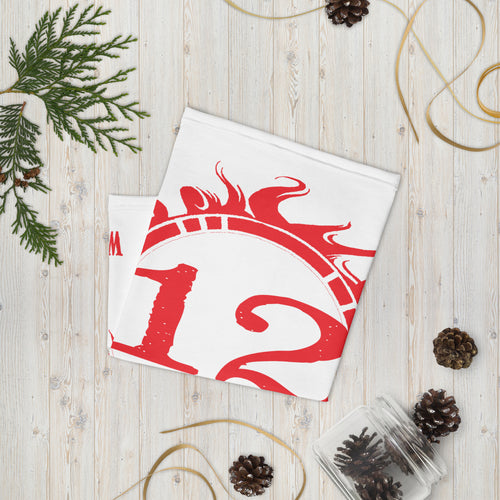 12 FIRES Neck Gaiter (Red Logo)