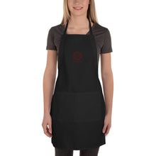 Load image into Gallery viewer, 12 FIRES Embroidered Apron (Maroon Logo)