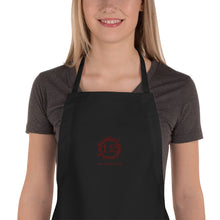 Load image into Gallery viewer, 12 FIRES Embroidered Apron (Maroon Logo)