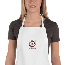Load image into Gallery viewer, 12 FIRES Embroidered Apron (Maroon Logo)