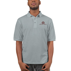 12 FIRES Men's Premium Polo (Maroon Logo)