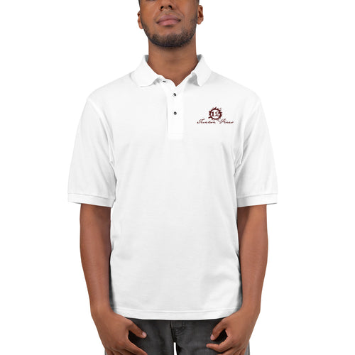 12 FIRES Men's Premium Polo (Maroon Logo)