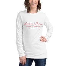 Load image into Gallery viewer, 12 FIRES Unisex Long Sleeve Tee (Red Logo - Loose Fit)