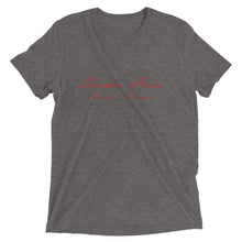Load image into Gallery viewer, 12 FIRES Tri Blend T-shirt (Red Logo)